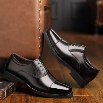האביב והסתיו עסקים חדשים להתלבש נעלי עור עבור גברים Baita אבטחה מקצועי עסקי גברים נעלי חתונה כיסוי רגליים