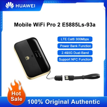 Huawei ניידים WiFi Pro 2 E5885Ls-93a נתב Wi-Fi מיני נייד בכיס חמה עם יציאת RJ45 4G LTE Cat6 300 Mbps חריץ לכרטיס ה-Sim