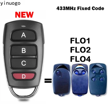 על FLO1 FLO2 FLO4 דלת המוסך שליטה מרחוק 433 מגה-הרץ קוד קבוע