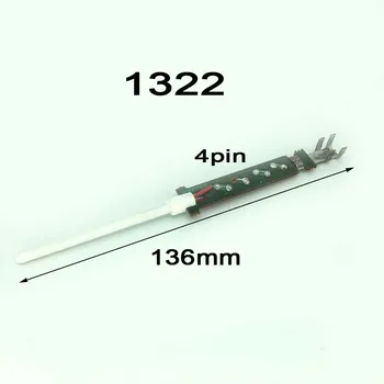 2PCS עם לוח 1321 4-pin הלחמה תנור ברזל הליבה מתאם חימום עבור 936 הלחמה ברזל תחנת