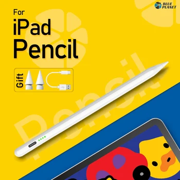 עבור Ipad עם עט מקורי של אפל עיפרון ניבס עם הטיה Sensivity דקל דחייה אלחוטית שיוך עובד 2018-2022 Ipad