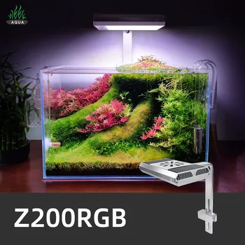 Weekaqua סדרת Z Z00 RGB אור אקווריום זריחה/שקיעה מנורת Led עבור שתל/שרימפס/אקווריום מים אספקת אביזרים