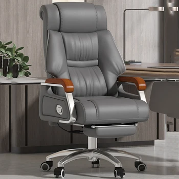 יוקרה מתכוונן מודרני גלגלי כיסא משרדי המותני תמיכה לגב מנהל עצלן כיסא עבודה נוח Silla Plegable רהיטים