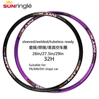 Sunringle רים MTX33 חוזק גבוה שפות 32H 26 27.5 29 אינץ ח 