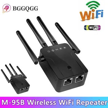 BGGQGG M-95B אלחוטית WiFi מהדר Wi-fi טווח Extender 300Mbps מגבר אות 802.11 N/B/G Booster Repetidor Wi-Fi Reapeter