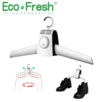 Ecofresh חכם לתלות מייבש נייד הבגדים במייבש זמין קולב בגדים לנסיעה חיצוני