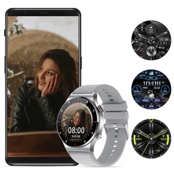 עבור Huawei P40 P30 P20 P9 P10 P8 Pro lite E mini 2017 5G 2023 Bluetooth שיחה אישית חיוג Blackview BV4900 נשים Smartwatch