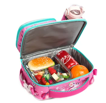 הספר תיק אוכל לילדים בבית הספר תרמי קופסא ארוחת צהריים לילדים בנות נייד שקיות ארוחת הצהריים עבור תלמידים צהריים תיק תרמי