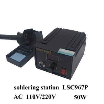 סגנון חדש LSC967P עמדת הלחמה מתכוונן חשמלי Solderings ברזל Weldin טמפרטורה פלט תצוגה דיגיטלית AC110V / 220V